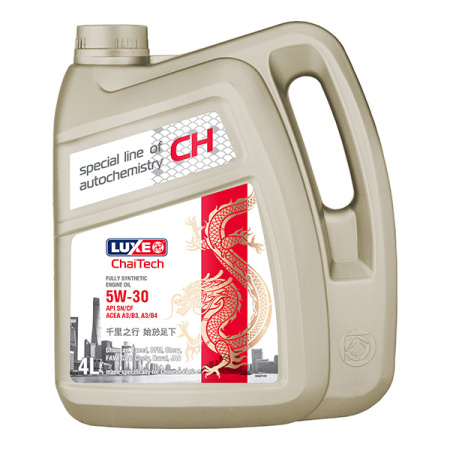 Масло моторное синтетическое LUXE B2C 30427 ChaiTech 5W30, ACEA A3/B3, A3/B4, 4 л. API SN/CF Россия 1/4 шт.