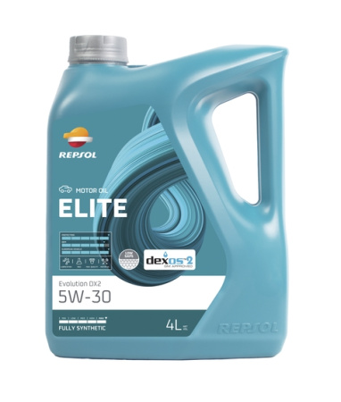 Масло моторное синтетическое Repsol Elite Evolution DX2 5W30, 4 л, RPP0050IGB ACEA C3, API SN/CF 60125/R Россия 1/5 шт.